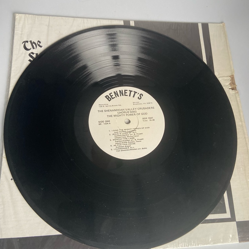 Shenandoah Valley Crusaders Chorus Vinyl Record - Picture 4 of 12